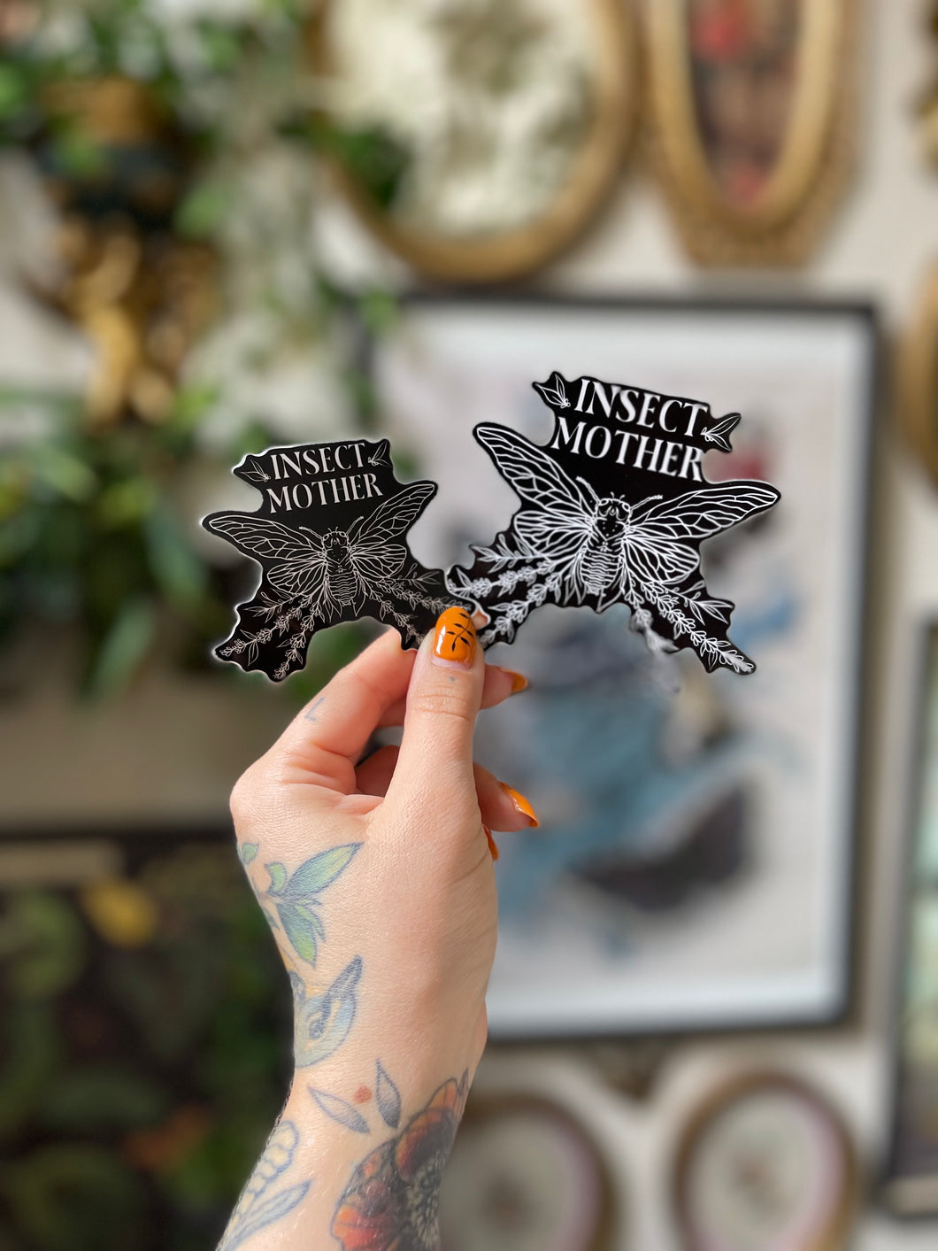 Insect Mother Cicada Sticker